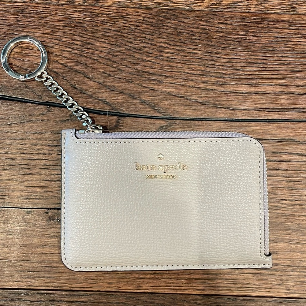 Kate Spade L zip card holder